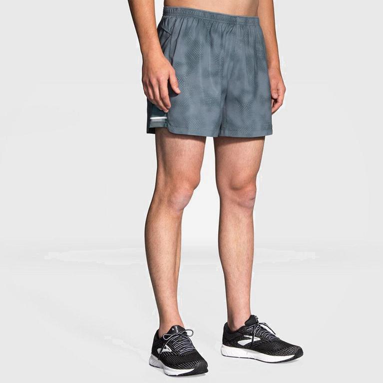 Brooks Sherpa 5 Mens Running Shorts Ireland Grey (GHSJ-25483)